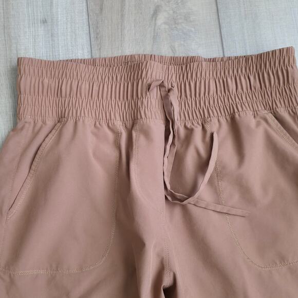 Albion Fit Jetsetter Jogger Brown Activewear Pants Women Sz M Petite - Picture 7 of 10